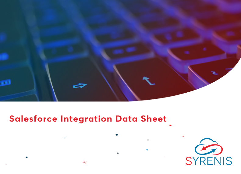 Salesforce Integration Data Sheet